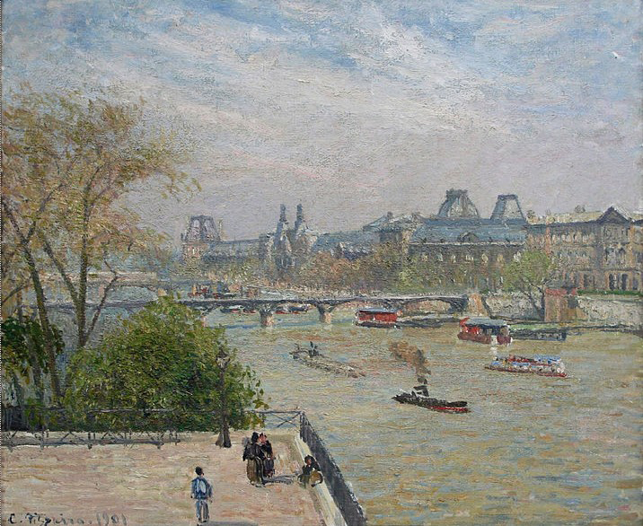 The Louvre, Spring